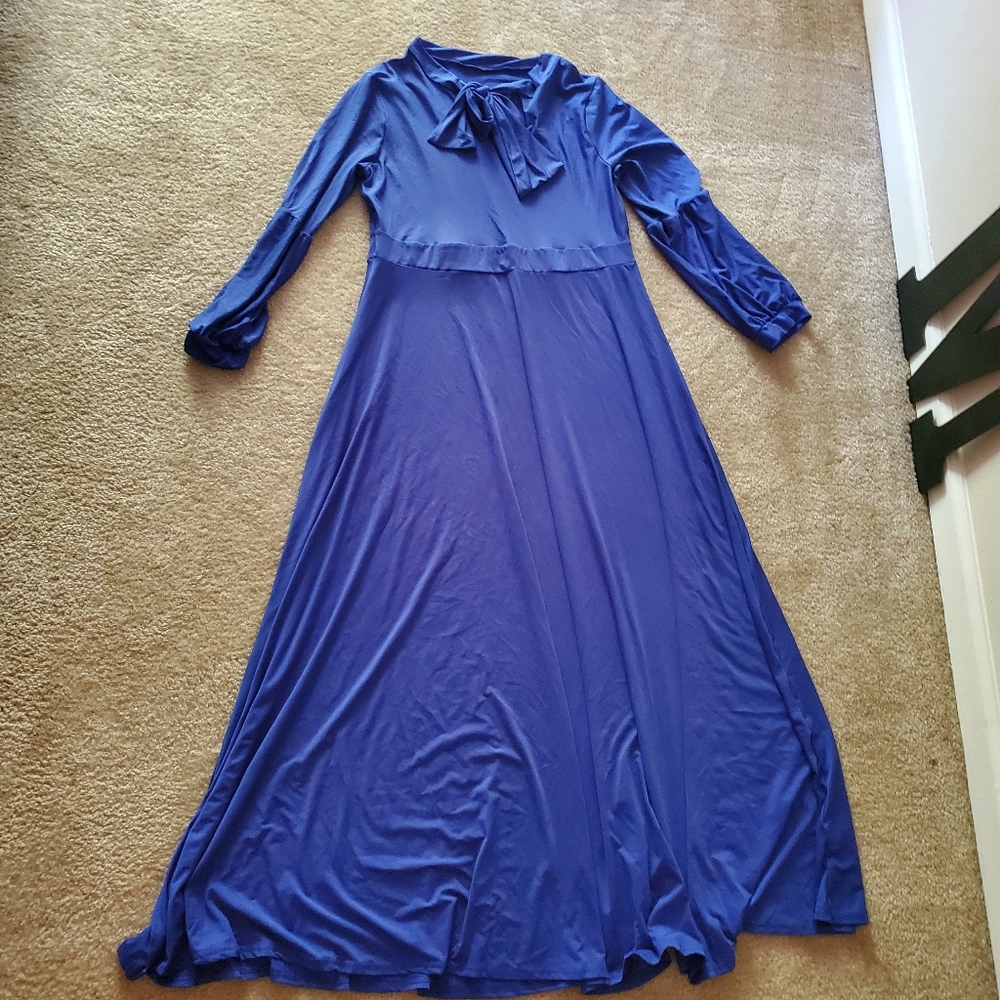 Royal Blue Maxi Dress